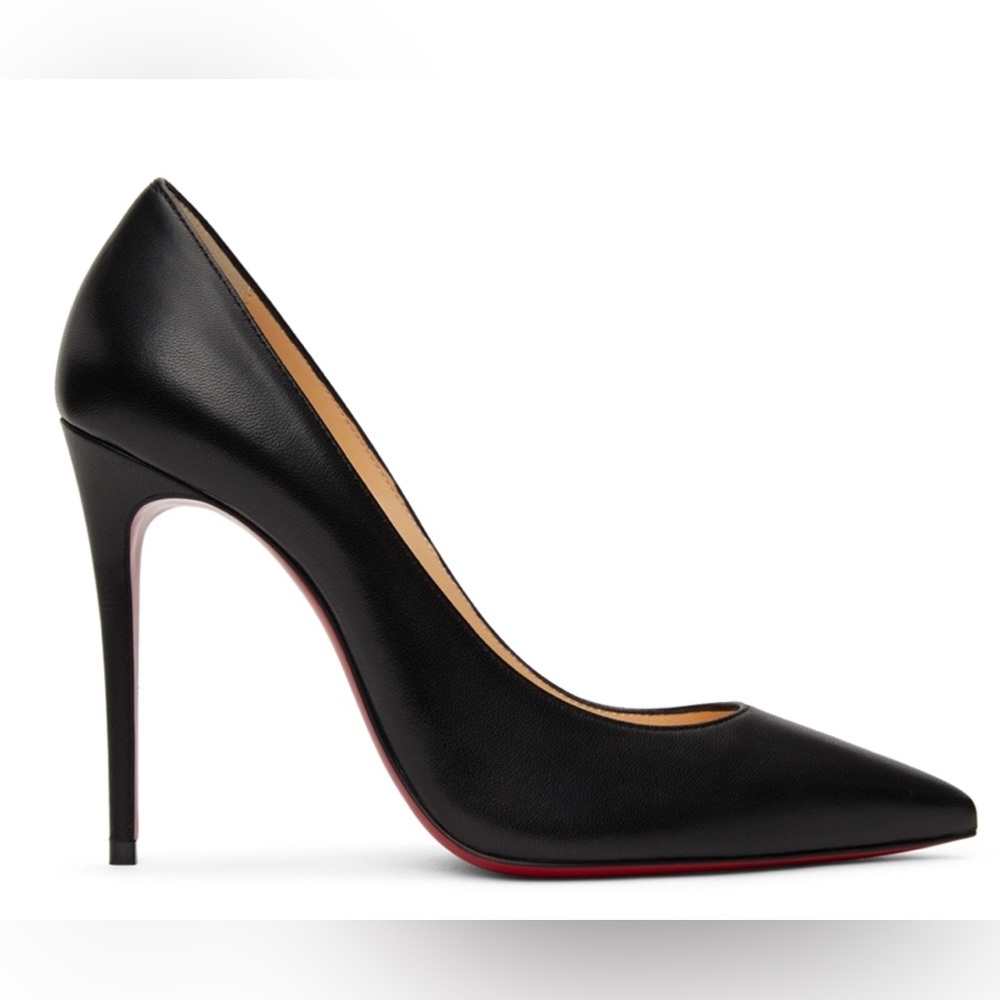 LOUBOUTIN | black nappa so kate 100 heels